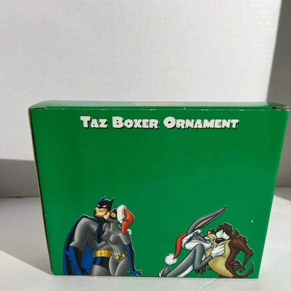 🎄Warner brothers NWT, VINTAGE Tasmanian devil boxer shorts Christmas ornament. - Picture 4 of 8